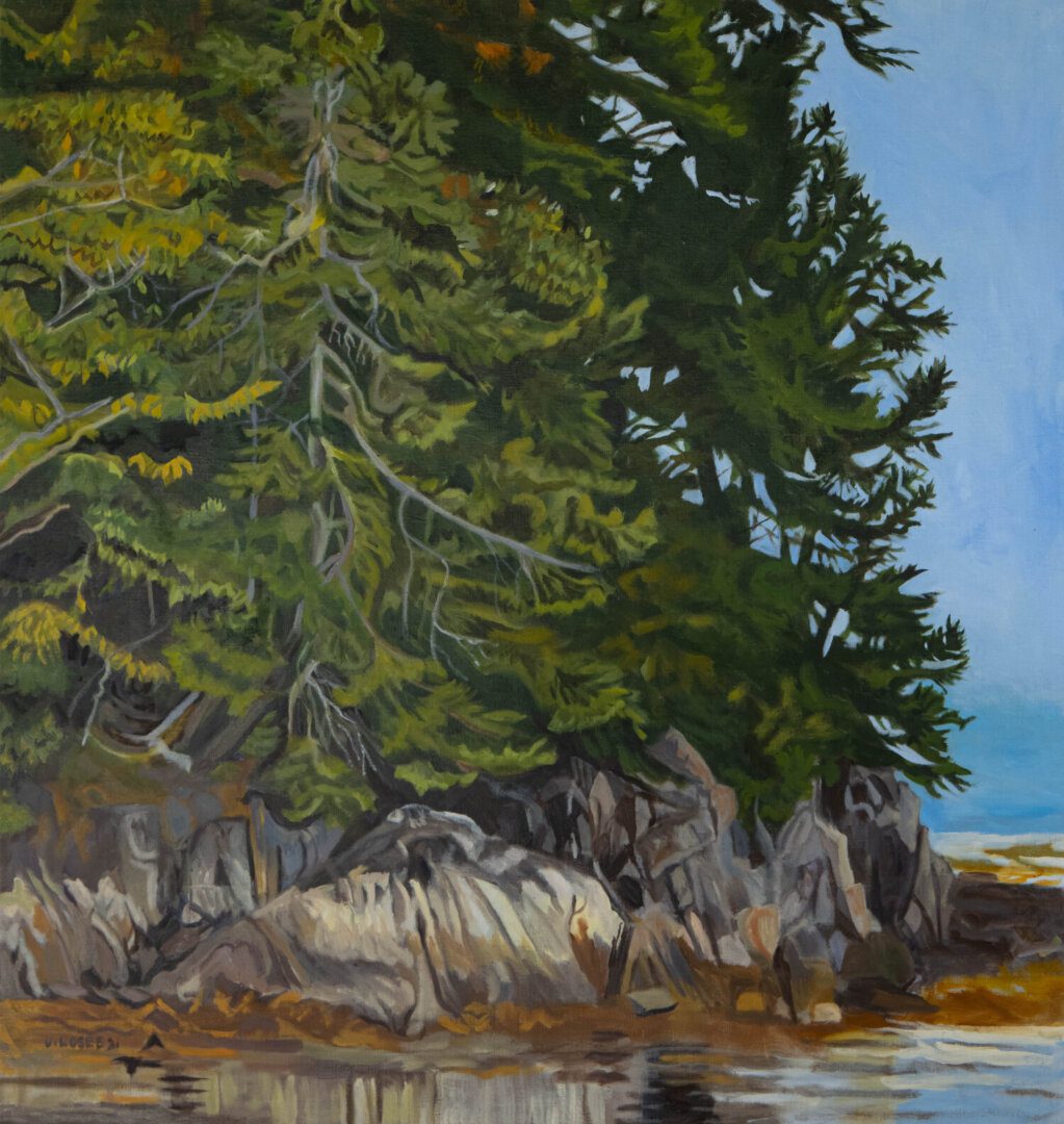 Beautiful Painting of Charlotte Cove