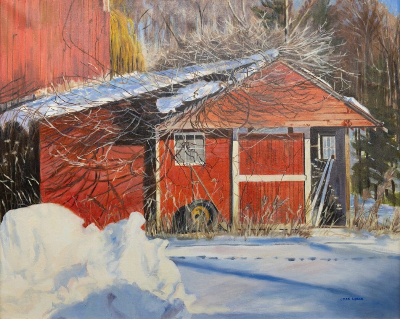 Forgotten Relic 30_x24_ Oil on Canvas