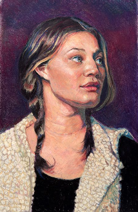 Katie 24_x17_ Pastel on Paper