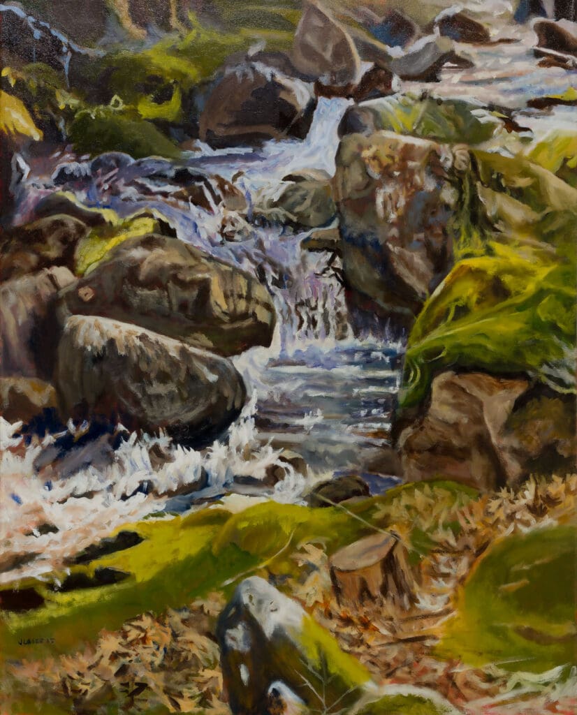 Forest Stream, 24 x 30