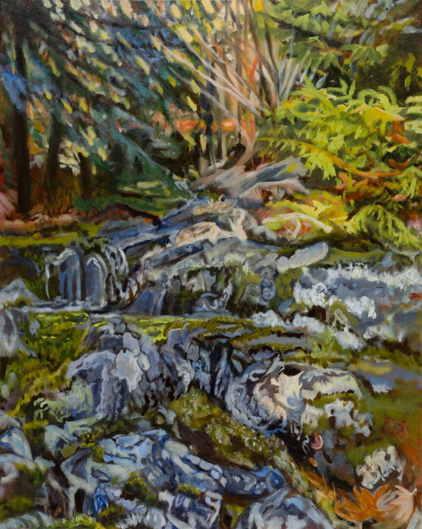 Granite Slope, 24 x 30