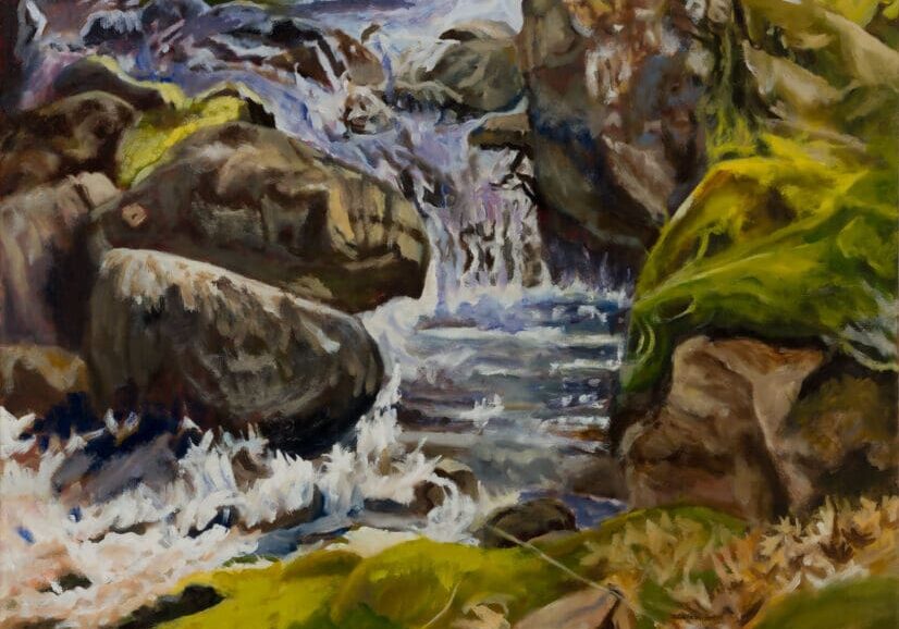 Forest Stream, 24 x 30