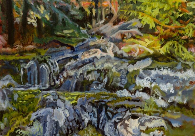 Granite Slope, 24 x 30