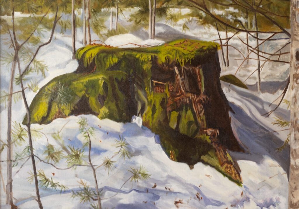 Spring Melt #1 24_x28_ Oil on Linen