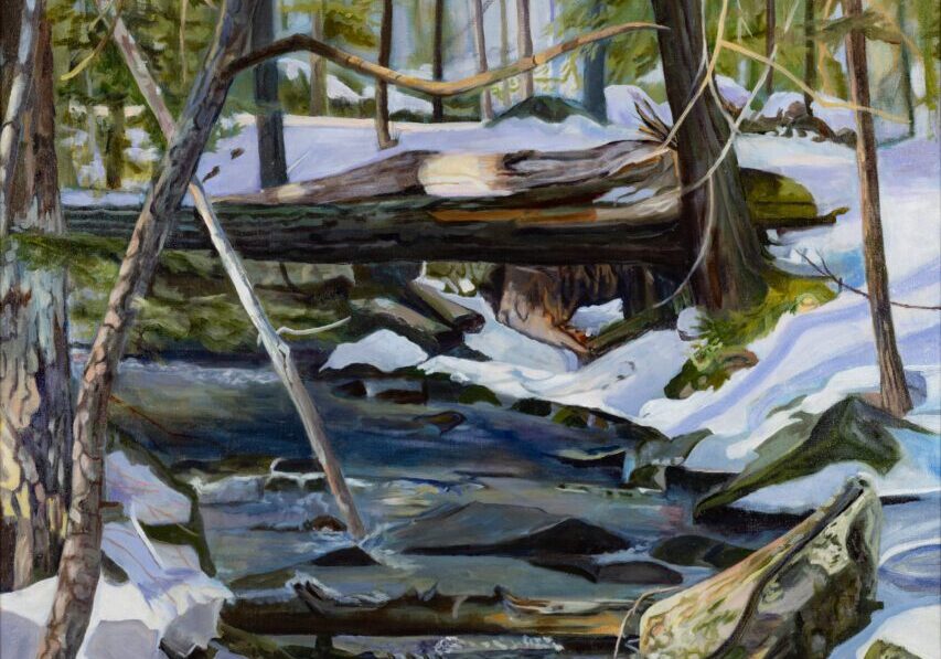 Spring Melt #2 36_x30_ Oil on Linen